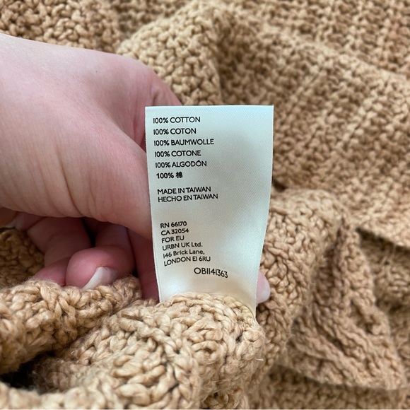 Free People Seasons Change Sweater Size S in Almond - Picture 13 of 13